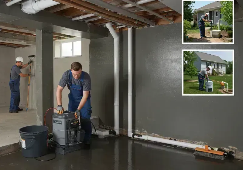 Basement Waterproofing and Flood Prevention process in Breese, IL